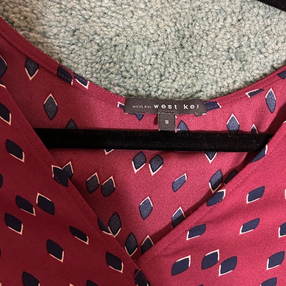 West Kei High Low Blouse, NWOT - Picture 3 of 3